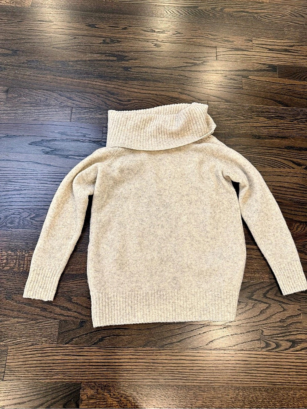 Wilfred Free Turtleneck Sweater in Beige Size XXS Like New